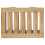 Wäschekorb aus massivem Teakholz 35x25x60 cm von vidaXL, Wäschekörbe - Ref: Foro24-340758, Preis: 84,55 €, Rabatt: %
