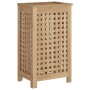 Wäschekorb aus massivem Teakholz 35x25x60 cm von vidaXL, Wäschekörbe - Ref: Foro24-340760, Preis: 86,02 €, Rabatt: %