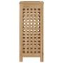 Wäschekorb aus massivem Teakholz 35x25x60 cm von vidaXL, Wäschekörbe - Ref: Foro24-340760, Preis: 86,02 €, Rabatt: %