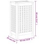 Cesto de la ropa sucia madera maciza de teca 35x25x60 cm de vidaXL, Cestas para ropa - Ref: Foro24-340760, Precio: 96,96 €, D...