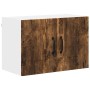 Armario de cocina mural 2 pcs Roble ahumado 60 x 31 x 40 cm