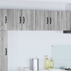 Armario de cocina mural con estante Gris Sonoma 60 x 31 x 40 cm