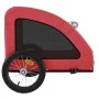 Remolque de bicicleta mascotas hierro tela Oxford rojo de vidaXL, Cochecitos para mascotas - Ref: Foro24-93957, Precio: 97,10...