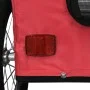 Remolque de bicicleta mascotas hierro tela Oxford rojo de vidaXL, Cochecitos para mascotas - Ref: Foro24-93957, Precio: 97,10...