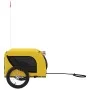 Remolque bicicleta mascotas hierro tela Oxford amarillo negro de vidaXL, Cochecitos para mascotas - Ref: Foro24-94001, Precio...