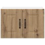 Armario de cocina mural 2 pcs Roble artesanal 60 x 31 x 40 cm