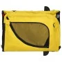 Remolque bicicleta mascotas hierro tela Oxford amarillo negro de vidaXL, Cochecitos para mascotas - Ref: Foro24-94001, Precio...