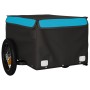 Schwarz-blauer Fahrradanhänger aus Eisen, 30 kg von vidaXL, Fahrradanhänger - Ref: Foro24-94079, Preis: 78,64 €, Rabatt: %