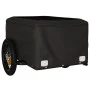 Remolque para bicicleta hierro negro y azul 30 kg de vidaXL, Remolques para bicicletas - Ref: Foro24-94079, Precio: 83,44 €, ...