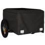 Schwarz-blauer Fahrradanhänger aus Eisen, 30 kg von vidaXL, Fahrradanhänger - Ref: Foro24-94079, Preis: 78,64 €, Rabatt: %