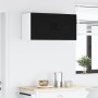 Armario de cocina mural con estante Negro 80 x 31 x 40 cm