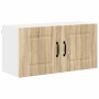 Armario de cocina mural con puerta Roble Sonoma 80 x 31 x 40 cm