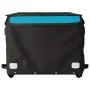 Remolque para bicicleta hierro negro y azul 45 kg de vidaXL, Remolques para bicicletas - Ref: Foro24-94093, Precio: 86,96 €, ...
