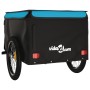 Schwarz-blauer Fahrradanhänger aus Eisen, 45 kg von vidaXL, Fahrradanhänger - Ref: Foro24-94093, Preis: 87,36 €, Rabatt: %