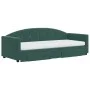 Sofá cama nido con cajones terciopelo verde oscuro 80x200 cm de vidaXL, Camas y somieres - Ref: Foro24-3197368, Precio: 461,4...