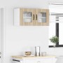 Armario de cocina mural con puerta Roble Sonoma 80 x 31 x 40 cm