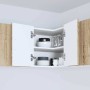 Armario de cocina mural con puerta Roble Sonoma 57 x 57 x 40 cm