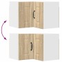 Armario de cocina mural con puerta Roble Sonoma 57 x 57 x 40 cm