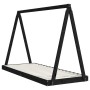 Children's bed frame made of black pine wood 80x200 cm by vidaXL, Cribs and beds for children - Ref: Foro24-834536, Price: 88...