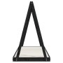 Children's bed frame made of black pine wood 80x200 cm by vidaXL, Cribs and beds for children - Ref: Foro24-834536, Price: 88...