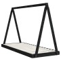 Children's bed frame made of black pine wood 80x200 cm by vidaXL, Cribs and beds for children - Ref: Foro24-834536, Price: 88...