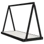 Children's bed frame made of black pine wood 80x200 cm by vidaXL, Cribs and beds for children - Ref: Foro24-834536, Price: 88...