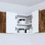 Armario de cocina mural Roble ahumado 57 x 57 x 40 cm