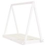 Estructura de cama para niños madera de pino blanco 70x140 cm by vidaXL, Cribs and beds for children - Ref: Foro24-834526, Pr...