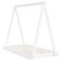 Estructura de cama para niños madera de pino blanco 70x140 cm by vidaXL, Cribs and beds for children - Ref: Foro24-834526, Pr...