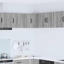 Armario de cocina mural con estante Gris Sonoma 57 x 57 x 40 cm