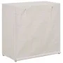 Schuhschrank mit weißem Stoffbezug 79x40x80 cm. von vidaXL, Schuhregale und Schuhorganisatoren - Ref: Foro24-248194, Preis: 7...