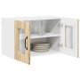 Armario de cocina mural con puerta Roble Sonoma 60 x 31 x 40 cm