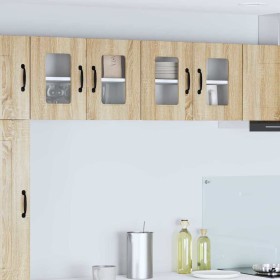 Armario de cocina mural 2 pcs Roble Sonoma 60 x 31 x 40 cm