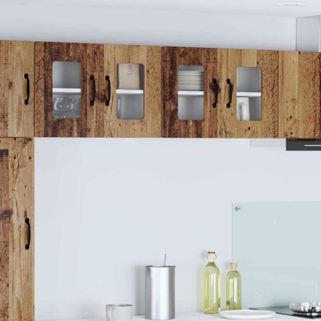 Armario de cocina mural 2 pcs Madera Vieja 60 x 31 x 40 cm