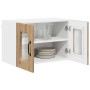 Armario de cocina mural 2 pcs Roble artesanal 60 x 31 x 40 cm