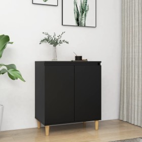 Sideboard mit schwarzen Sperrholzbeinen 60x35x70 cm von vidaXL, Sideboards - Ref: Foro24-806068, Preis: 64,38 €, Rabatt: %