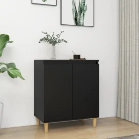 Sideboard mit schwarzen Sperrholzbeinen 60x35x70 cm von vidaXL, Sideboards - Ref: Foro24-806068, Preis: 63,27 €, Rabatt: %