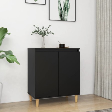 Sideboard mit schwarzen Sperrholzbeinen 60x35x70 cm von vidaXL, Sideboards - Ref: Foro24-806068, Preis: 67,83 €, Rabatt: %