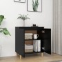 Sideboard mit schwarzen Sperrholzbeinen 60x35x70 cm von vidaXL, Sideboards - Ref: Foro24-806068, Preis: 67,83 €, Rabatt: %
