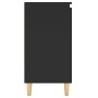 Aparador con patas madera contrachapada negro 60x35x70 cm de vidaXL, Aparadores - Ref: Foro24-806068, Precio: 70,08 €, Descue...