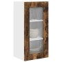 Armario de cocina mural 2 pcs Roble ahumado 40 x 31 x 80 cm