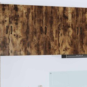 Armario de cocina mural Roble ahumado 30 x 31 x 80 cm en Armarios de cocina | Comprar online en Foro24