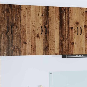 Armario de cocina mural con puerta Madera Vieja 30 x 31 x 80 cm