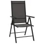 Neunteiliges Gartenmöbel-Set in Schwarz und Anthrazitgrau. von vidaXL, Gartensets - Ref: Foro24-3070643, Preis: 419,04 €, Rab...