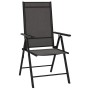 Neunteiliges Gartenmöbel-Set in Schwarz und Anthrazitgrau. von vidaXL, Gartensets - Ref: Foro24-3070643, Preis: 426,22 €, Rab...