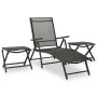 Neunteiliges Gartenmöbel-Set in Schwarz und Anthrazitgrau. von vidaXL, Gartensets - Ref: Foro24-3070643, Preis: 419,04 €, Rab...