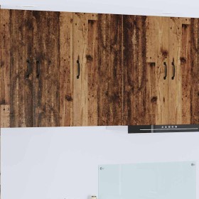 Armario de cocina mural con puerta Madera Vieja 40 x 31 x 80 cm