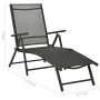 Neunteiliges Gartenmöbel-Set in Schwarz und Anthrazitgrau. von vidaXL, Gartensets - Ref: Foro24-3070643, Preis: 419,04 €, Rab...