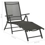 Neunteiliges Gartenmöbel-Set in Schwarz und Anthrazitgrau. von vidaXL, Gartensets - Ref: Foro24-3070643, Preis: 426,22 €, Rab...