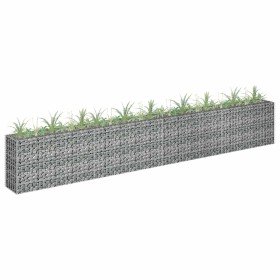 Arriate de gaviones de acero galvanizado 360x30x60 cm Arriate de gaviones de acero galvanizado 360x30x60 cm